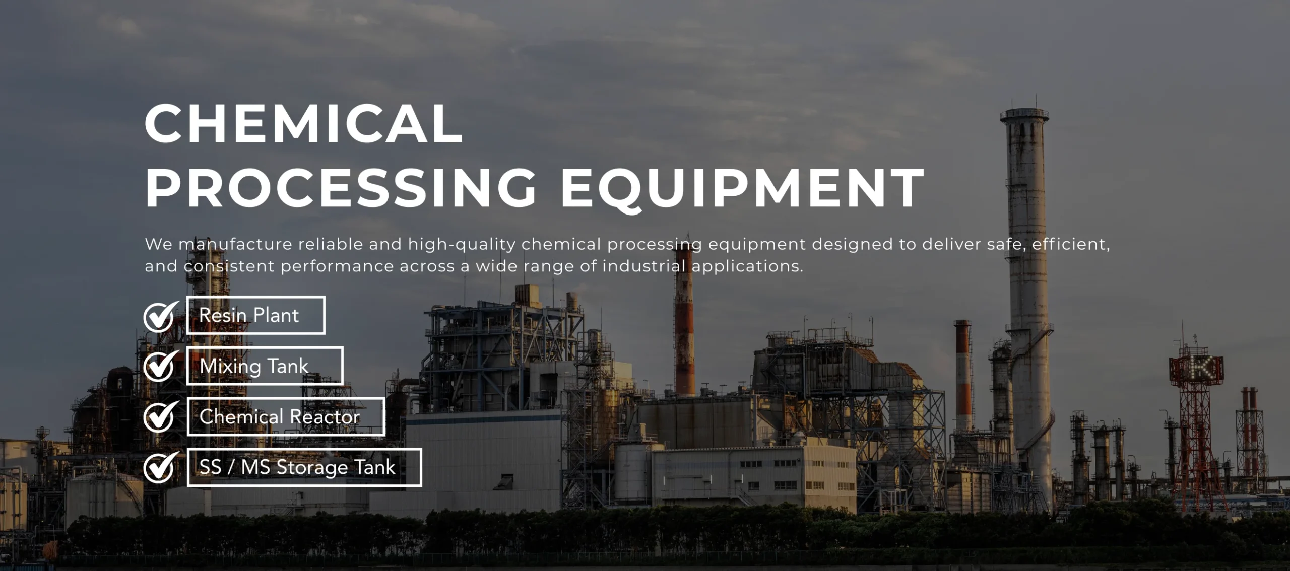 Chemical Processing Equipment
