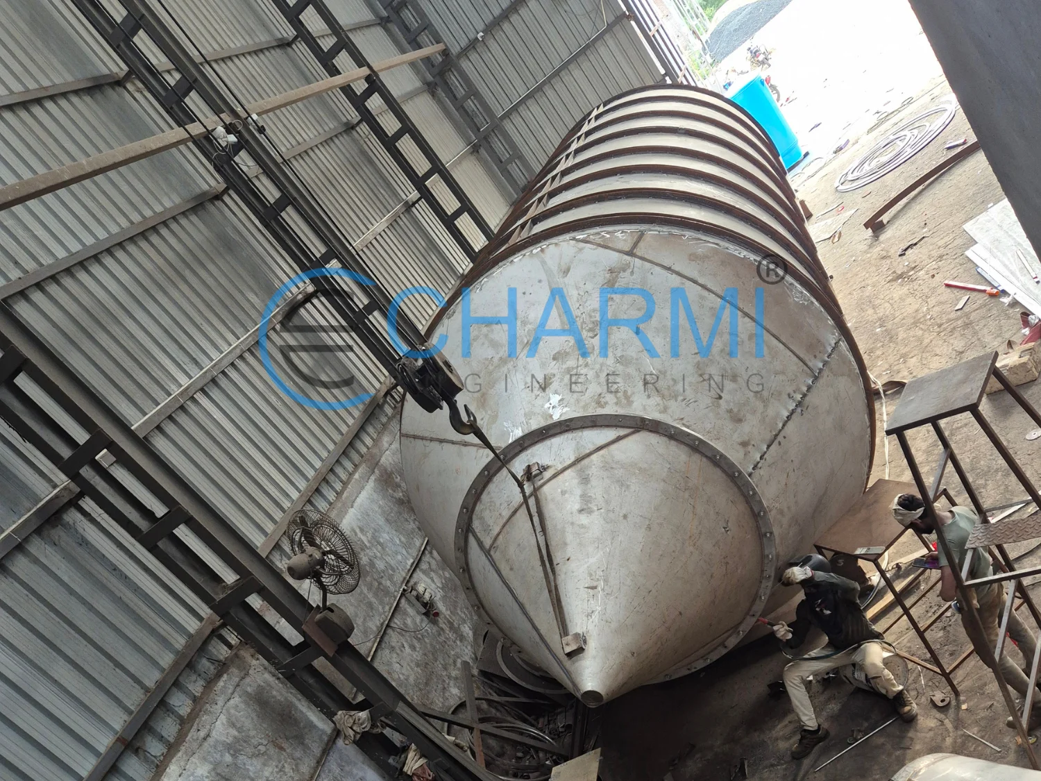 Powder Storage Silo